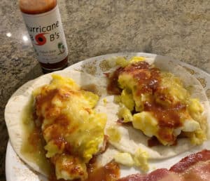 Hot Sauce with Eggs